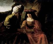 Rembrandt Peale Judah and Tamar oil painting artist